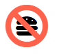 no hamburgers icon