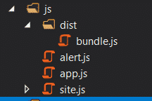 bundle.js has been added to your project