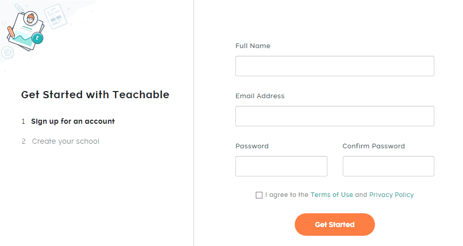 teachable vs udemy teachable sign up