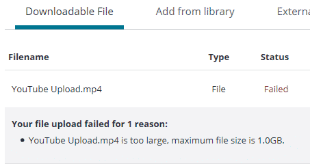 udemy file size too big